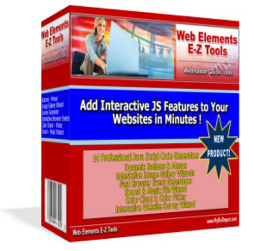 Product picture *NEW* Webmasters Utilities Web Elements 2011