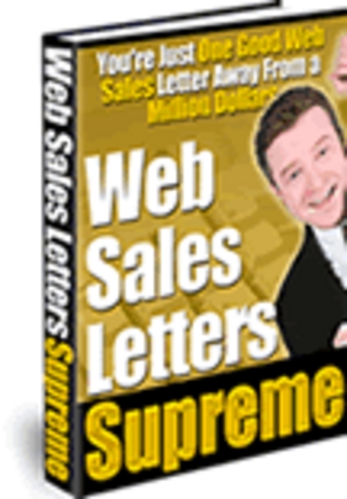 Product picture *NEW* Sales Letter Generator Software With Resale  2011