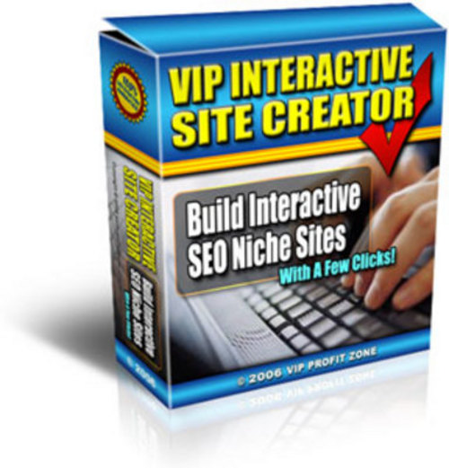 Product picture *NEW* VIP Interactive Site Creator 2011