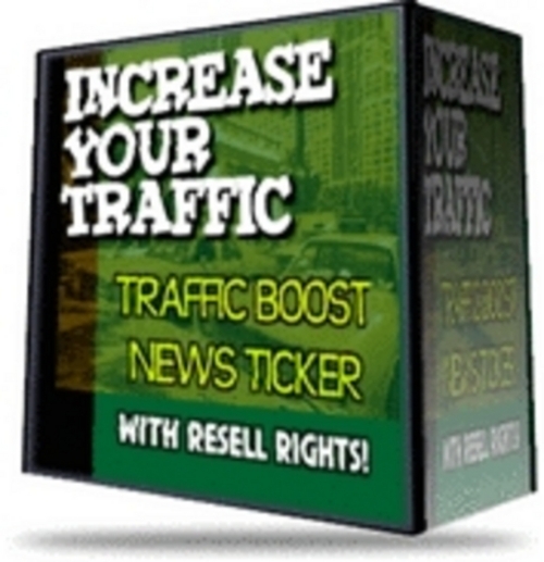 Product picture *NEW*Traffic Booster News Ticker (with resell rights)2011