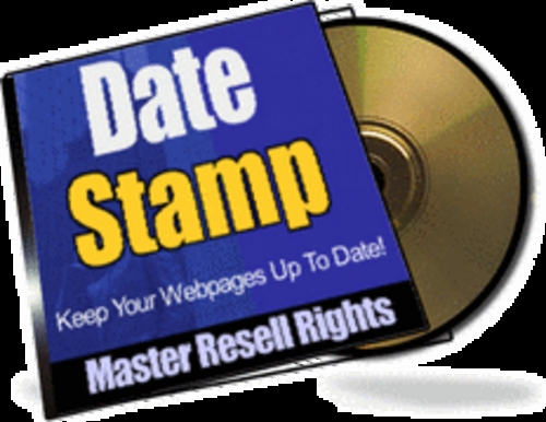 Product picture *NEW* Date Stamp Keep Your Webpages Up To Date 2011
