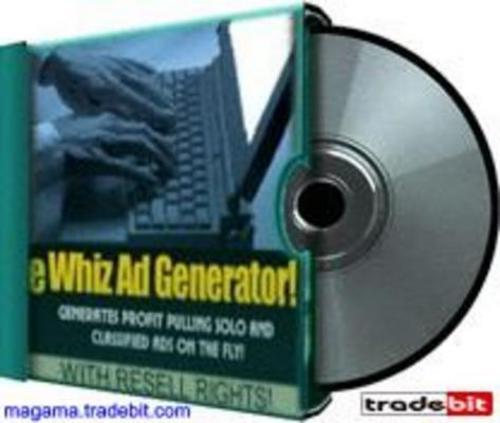 Product picture *NEW* eWhiz Ad Creator V1 MRR 2011