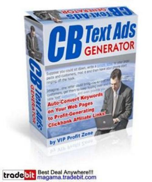 Product picture *NEW* CB Text Ads Generator MRR! 2011