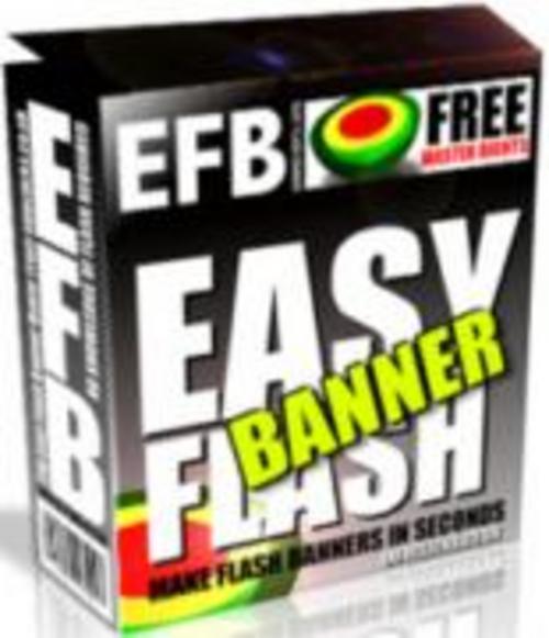 Product picture *NEW* Easy Flash Banner Make Flash Banners In Seconds 2011