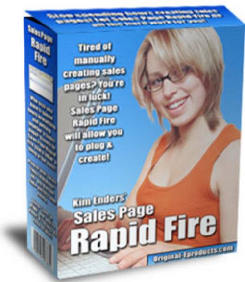 Product picture *NEW* Sales Page Rapid Fire B 2011