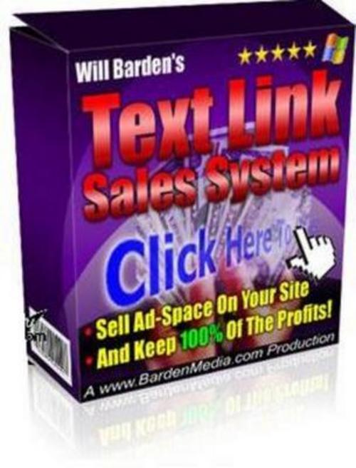 Product picture *NEW* Text Link Sales System PHP Script 2011