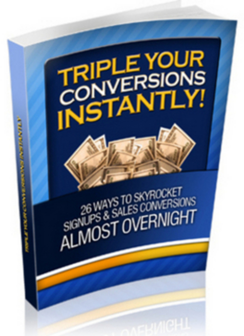 Product picture *NEW* Triple Your Conversions Instantly Software with 2011