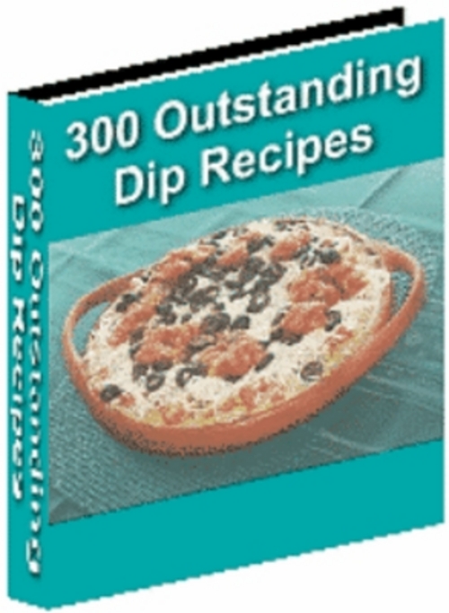 Product picture *NEW* 300 Dip Recipes With PLR MRR 2011