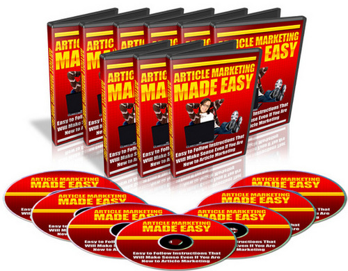 Product picture *New* Article Marketing Made Easy 2011