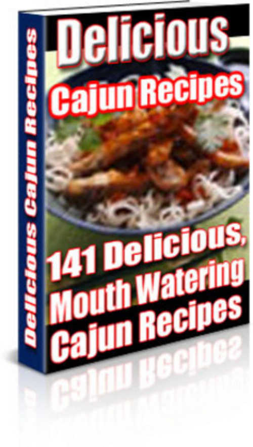 Product picture *NEW* Delicious Cajun Recipes Mrr 2011