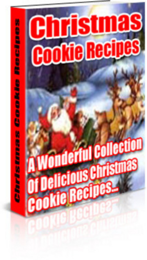 Product picture *NEW* Christmas Cookie Recipes With MRR 2011
