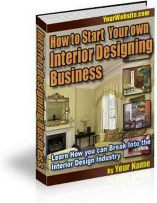 Product picture *NEW* Own Interior Design Business 2011
