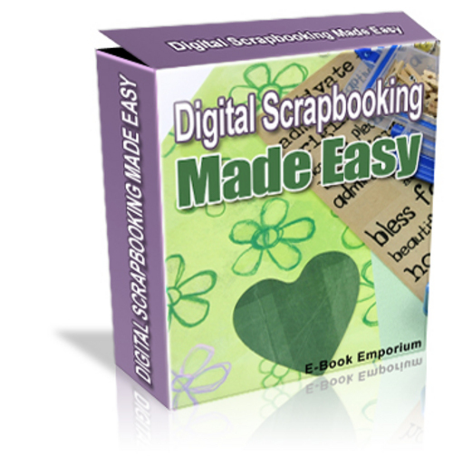 Product picture *NEW* Digital Scrap Booking Made Easy 2011